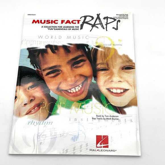 Hal Leonard Music Fact RAPZ Book & CD Pak + Reproducibles Learning FUNdamentals - Picture 1 of 4